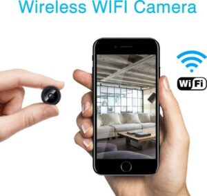 Plug-and-play direct recording camera with SD card support, featuring WiFi IP connectivity, full HD 1080P resolution, 2MP sensor, wireless network monitoring, and night vision capabilities.