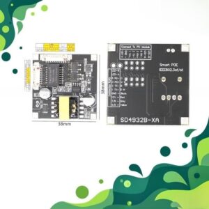 PoE Module board IP Cameras Power Over Ethernet 12V 1.5A output IEEE802.3af compliant