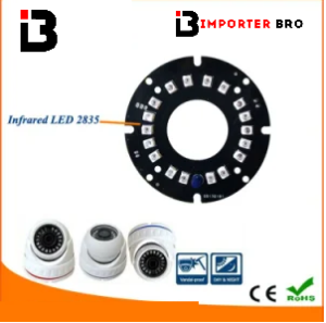 IR infrared array led board 18 SMD for camera housing
