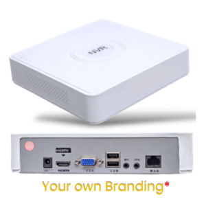 16 Channel 4 K NVR with Mic , Speaker